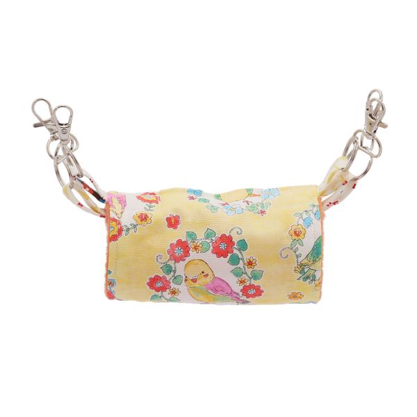 メーカー：(株)リーフ Leaf Corp リーフコーポレーション　リーフコーポ　リーフ　ＬＥＡＦ　Corp　インコ　リス　シマリス　モモンガ　フクロモモンガ　デグー　小動物　鳥　ハンモック　ハウス　トンネル　吊るす　遊ぶ　揺れる　ペット用...