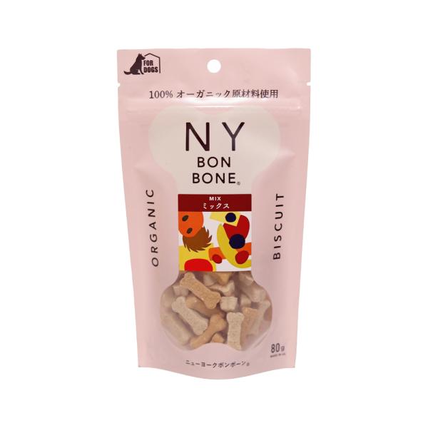 他サイト： ＮＹ　ＢＯＮ　ＢＯＮＥ　ミックス　８０ｇ　犬　おやつ　ニューヨークボンボーン　クッキー　ビスケット　犬フードの商品画像