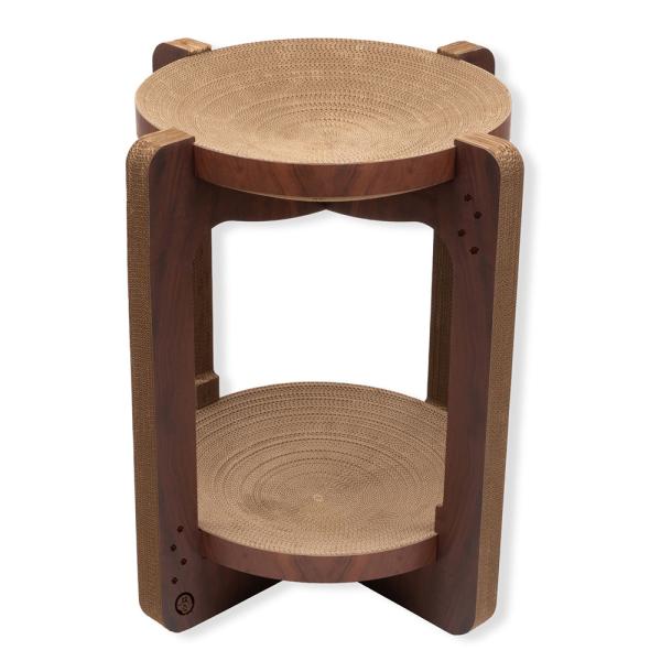 メーカー：猫壱 猫壱　ねこいち　バリバリボウル　タワー　ＸＬ　ダークブラウン　4580471867587　20211127　ｙ21ｍ11　ｙｔｋｓ　メーカー画像　猫用品　猫　ねこ　猫用　ねこ用　段ボール　ダンボール　爪とぎ　つめとぎ　爪研ぎ...