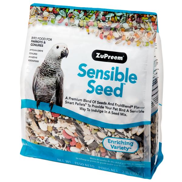 メーカー：ZuPreem ＳｅｎｓｉｂｌｅＳｅｅｄ　Ｐａｒｒｏｔｓ＆Ｃｏｎｕｒｅｓ　ズプリーム　センシブルシード　ML　ヨウム　907g　0762177470207　20210802　y21m08　mikari　トリ　小動物　鳥　フード　餌...