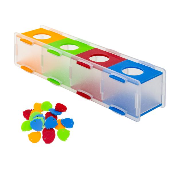 メーカー：fuu ｆｕｕ　鳥の知育おもちゃ　４連ＢＯＸ　4573298441290　20210818　ＧＢＮＭ　y21m08　鳥　小鳥　ＳＥＥＤ　知育玩具　フォージングトイ　フォージングトーイ　知育　カラフル　トリ　楽しい　mlm2411toy