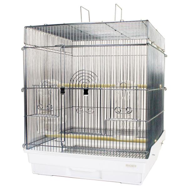 メーカー：ＨＯＥＩ minimalcages　cage　465ink　white　ＨＯＥＩ　４６５インコ　ホワイト　4963067012026　20210922　ＧＢＮＭ　y21m09　鳥　ケージ　本体　小鳥　十姉妹　文鳥　ブンチョウ　小型...