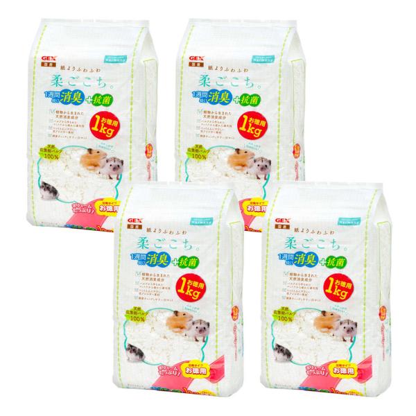 メーカー：ジェックス mlmfkline　ハムスター　床材　gex_harmony　gex_habing　ジェックス　ＧＥＸ　柔ごこち　１ｋｇ　4972547038258　20191002　ＧＢＮＭ　小動物　鳥　ハリネズミ　紙　敷材　パルプ...