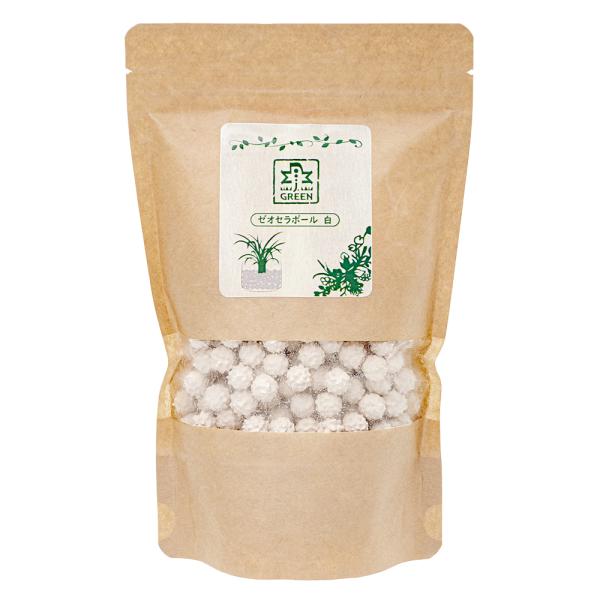 メーカー：ＪＵＮ ＪＵＮ　Ｊ．ＧＲＥＥＮ　ゼオセラボール　白　５００ｍｌ　4560151611822　20220314　ｙ22ｍ03　wakaoo　水耕栽培用　底砂ゼオライト　イオン交換　水の浄化　水はけの改善　水替え　追肥　ガーデニング　...