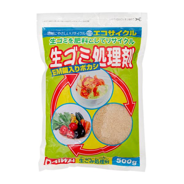 メーカー：大和 生ゴミ処理剤　エコサイクル　500g　4907403251052　20220629　y22m06　mura　園芸　ガーデニング　園芸用品　ガーデニング用品　用土　基本用土　リサイクル　リサイクル材　土壌改良　肥料　土　土作り...