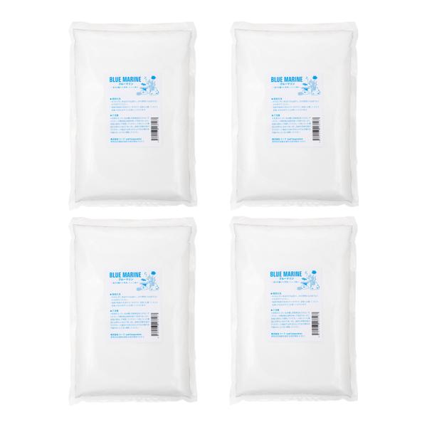 メーカー：(株)リーフ Leaf Corp 人工海水　アクアリウム用品　人工海水・底床　海水　人工　天然海水　20101125　ＫＵ　4580295168167　ブルーマリン　１００リットル用　２５リットル用×４袋・３．５ｋｇ