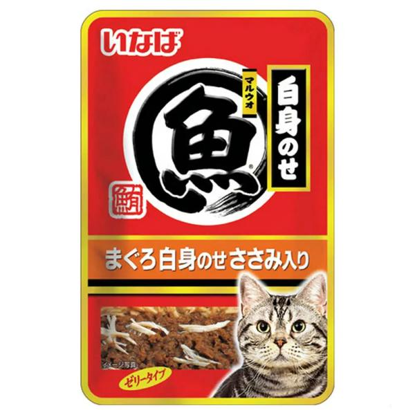 おまとめ品☆いなばマルウオ まぐろ白身のせ②種セット 96袋×②箱=192袋♪☆ いなばペットフード いなば マルウオ 白身のせ パウチ まぐろ白身のせ