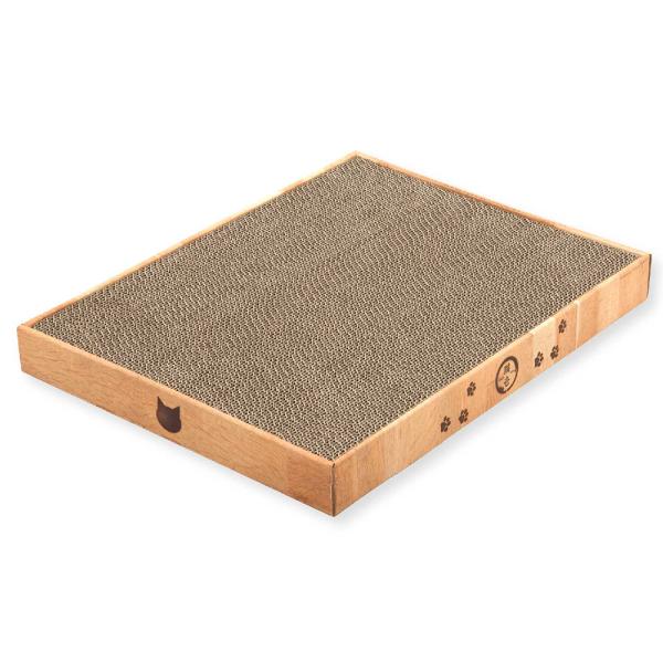 メーカー：猫壱 frditem_hidden　メーカー画像　猫用　爪とぎ　猫壱　バリバリパッド　ワイドプラス　ライトブラウン　20220825　ｙ22ｍ08　mura　おもちゃ　猫用品　猫　ねこ　ねこ用　爪研ぎ　爪砥ぎ　ケア　お手入れ　ケア...