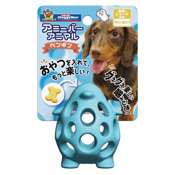 メーカー：ドギーマン メーカー画像　ドギーマン　アミーバーアニマル　ペンギン　_dog　49765558464　20221107　ｙ22ｍ11　mura　おもちゃ　用品　玩具　超小型　小型犬　小型　犬　犬用品　イヌ　知育　ゴム製　小さめ　小...