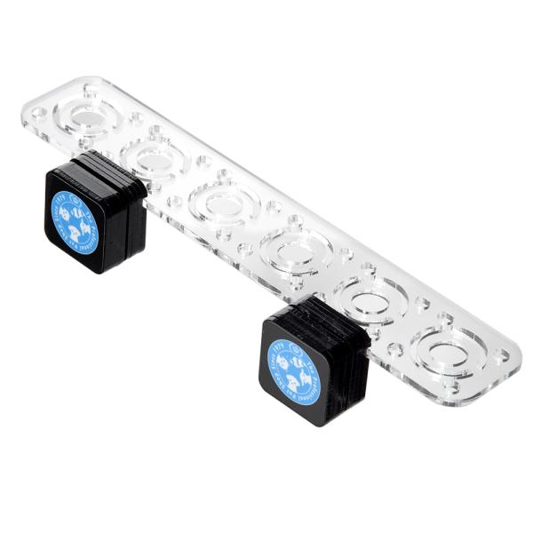 メーカー：チャーム コーラルフラグラック　マグラック　６穴　クリアー　Ｍａｇ　ｔｙｐｅ　サンゴ　フラグ台　MAG6　2250002823529　アクア用品　アクア　用品　珊瑚　フラグダイ　マグネット　レイアウト品　透明　フラグラック　フラグ...