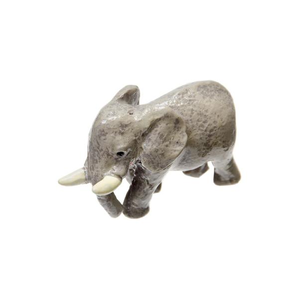 メーカー：丸和貿易 ノーティー　ミニマスコット　アフリカゾウ　L　4988441781206　20220822　y22m08　muraアクアリウム　アクアテラリウム　パルダリウム　人形　マスコット　オブジェ　ミニフィギュア　フィギュア　レイ...