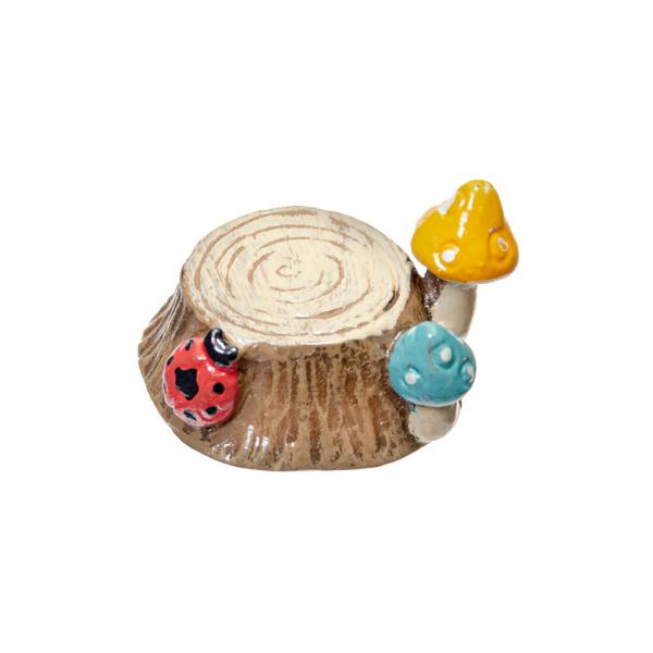 メーカー：丸和貿易 ノーティー　ミニマスコット　きりかぶ　4988441844062　20220822　ｙ22ｍ08　muraアクアリウム　アクアテラリウム　パルダリウム　人形　マスコット　オブジェ　ミニフィギュア　フィギュア　レイアウト　...