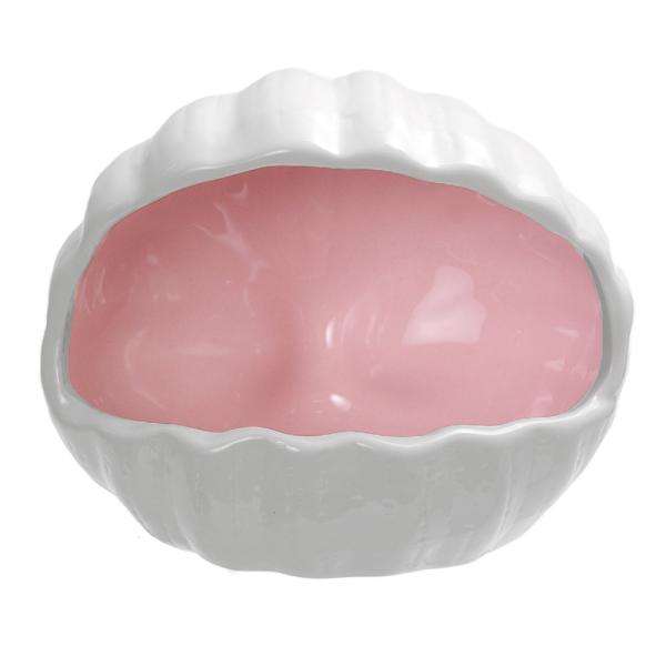 メーカー：fuu animalhousetouki　ｆｕｕ　小動物の陶器ハウス　貝がら　ピンク　4573298443133　20220830　ｙ22ｍ08　mura　ペット　ペット用品　小動物　鳥　小動物用品　陶器　ハウス　隠れ家　容器　砂...