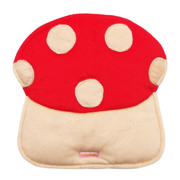 メーカー：Rainbow bnr_rainbowanimal　レインボー　きのこのおふとん　4589462730244　20221024　y22m10　mura　うさぎ　兎　モルモット　ハリネズミ　おもちゃ　マット　かわいい　寝る　リラック...