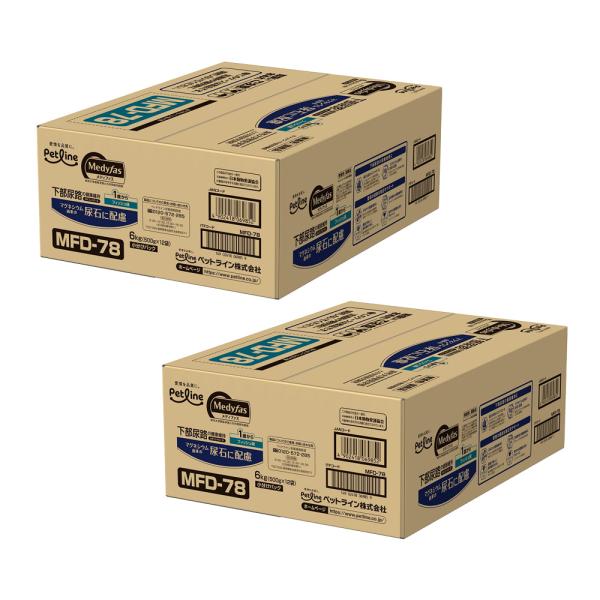 メーカー：ペットライン キャットフード　メディファス　１歳から　フィッシュ味　６ｋｇ５００ｇ×１２袋×２個　お一人様１点限り　2250002836987　4902418069852　20221107　y22m11　Y.K.　猫　ねこ　猫用　...