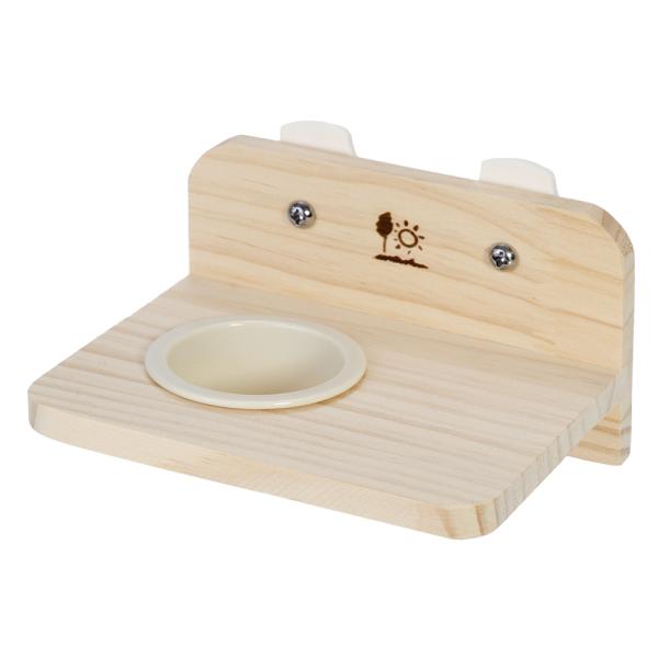 メーカー：三晃商会 4976285191213　_animal　三晃商会　テーブル食器　スクエア　小動物　鳥　ハムスター　リス　食器　小動物用品　ステージ　シマリス　デグー　モモンガ　固定　固定式　ケージ固定　ゲージ固定　エサ皿　皿　餌皿　...