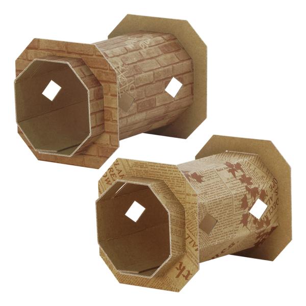 メーカー：スドー スドー　クラフトトンネル　L　4974212927188　20230206　y23m02　mura　sudo　_animal　小動物　ハムスター　トンネル　ハウス　家　紙　かじり　ストレス　ペーパークラフト　国産　ピッコリ...