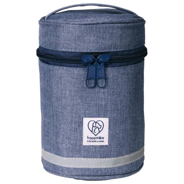 メーカー：スケーター メーカー画像　スケーター　マナー袋収納ケース　ネイビー　お散歩　4973307583742　20230127　ｙ23ｍ01　mura　ペット　用品　犬用　犬用品　犬　いぬ　ドッグ　オーナーズグッズ　マナー　袋　ポーチ　...