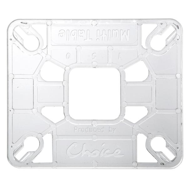 メーカー：Ｃｈｏｉｃｅ チョイス　マルチテーブル用　プレート　クリアー　止水域減らして死角を無くす！　4573105070835　20230407　y23m04　mura　アクアリウム　アクアリウム用品　フィルター　その他　止水域　止水　止...