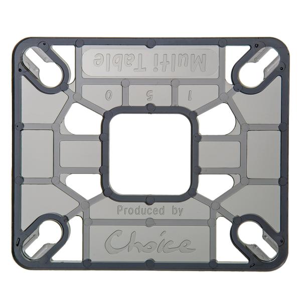 メーカー：Ｃｈｏｉｃｅ チョイス　マルチテーブル用　プレート　スモーク　止水域減らして死角を無くす！　4573105070842　20230407　y23m04　mura　アクアリウム　アクアリウム用品　フィルター　その他　止水域　止水　止...