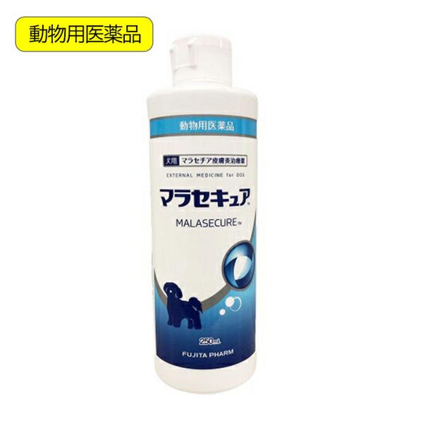 メーカー：フジタ製薬? 動物用医薬品　マラセキュア　シャンプー　犬用　２５０ｍｌ　4987765160926　20230330　y23m03　Y.K.　犬　いぬ　いぬ用　ドッグ　dog　犬用品　バス　バス用品　お風呂　おふろ用品　マラセチア...