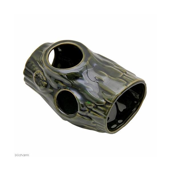 メーカー：貝沼産業 _aqua　金魚・メダカ　貝沼　横古木魚くぐり　4960222005503　55-SP　アクア用品　シェルター　魚　観賞魚　アフリカンシクリット　プレコ　底物　土管　瀬戸物　陶磁器　国産　日本　20190705　ｋｓｚｋ...