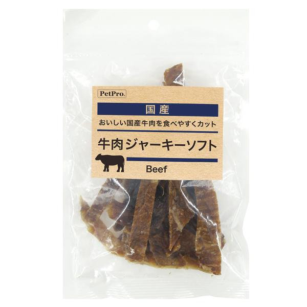 ペットプロ　国産おやつ　牛肉ジャーキー　ソフト　８５ｇ