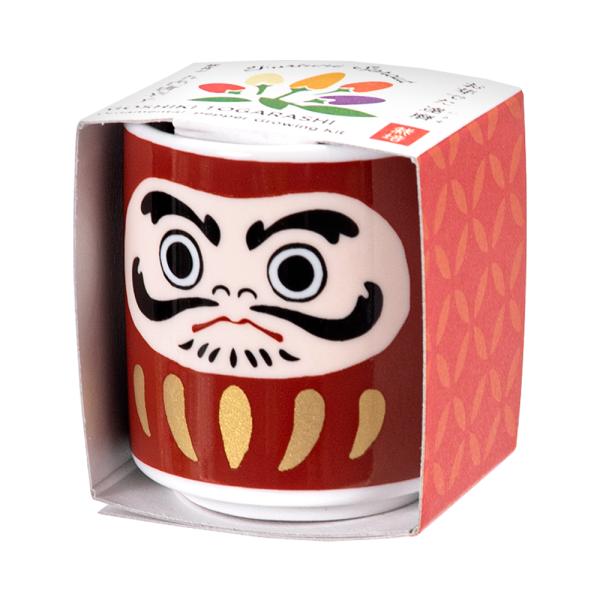 メーカー：聖新陶芸 聖新陶芸　お芽でたおちょこ　達磨　赤　五色とうがらし　4528757038832　20230511　y23m05　mura　ガーデニング　園芸　ガーデニング用品　園芸用品　キッチンガーデン　インテリア・雑貨　グリーン　栽...