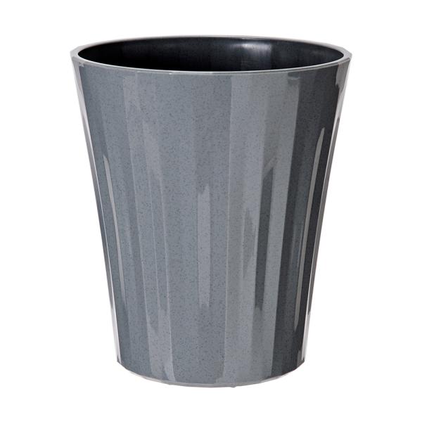 メーカー：アップルウェアー 鉢　植木鉢　ガーデニング用品　アップルウェアー　グロスポット　７号　ダークグレー　4905980115521　Ishina　観葉植物　洋ラン　スタイリッシュ　深型タイプ　インテリア　インテリア鉢　清潔感　高級感　...