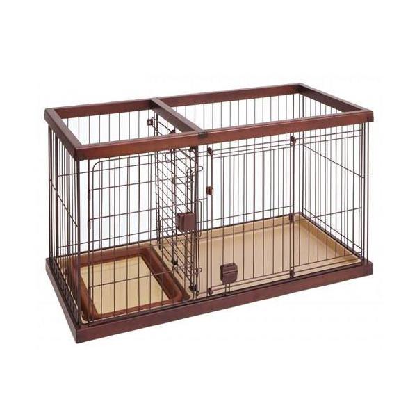 メーカー：ペティオ sfset　_dog　トイレのしつけが出来る　ドッグルームサークル　ブラウン　レギュラー　超小型犬　小型犬　犬　犬用品　ケージ　サークル　屋内用　トイレ　しつけ　しつけ用品　toire_shituke　490358824...