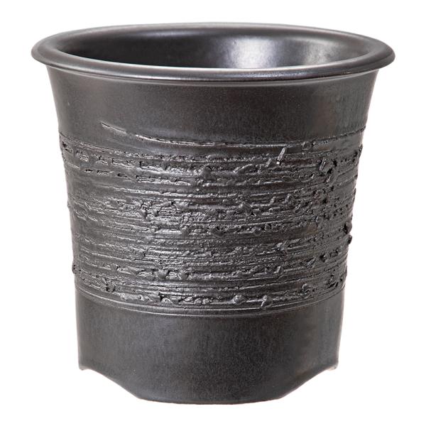 メーカー：かみ山陶器 盆栽鉢　植木鉢　鉢　ガーデニング用品　信楽焼　イブシ松皮　５号　多肉植物　山野草　かみ山陶器　kamiyamatouki　おしゃれ　シンプル　植木　ミニプランター　プランター　小さい　ミニ　ミニサイズ　植物　観賞　観葉...