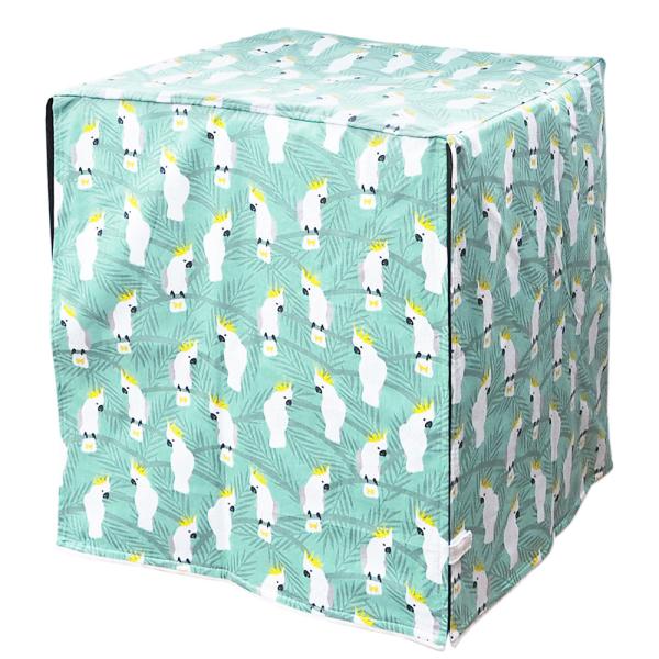 メーカー：Rainbow レインボー　バードケージカバー　グリーン　4589462733313　20231108　ｙ23ｍ11　mura　小動物・鳥　ペット用品　ペット用　鳥用　ケージ　カバー　ストレス軽減　安眠　保温効果　冷房対策　かわい...