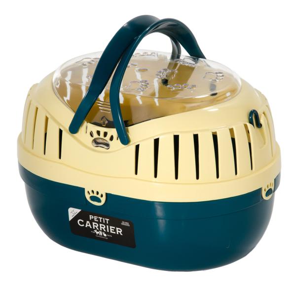 メーカー：ferplast 4995723700381　ファンタジーワールド　プチキャリー　ブルー　犬用品　いぬ用品　イヌ用品　愛犬用品　用品　猫　ネコ　ねこ　ねこ用　猫用　ネコ用　愛猫　愛猫用　小動物用品　小動物用 うさぎ　子犬　子猫　超...