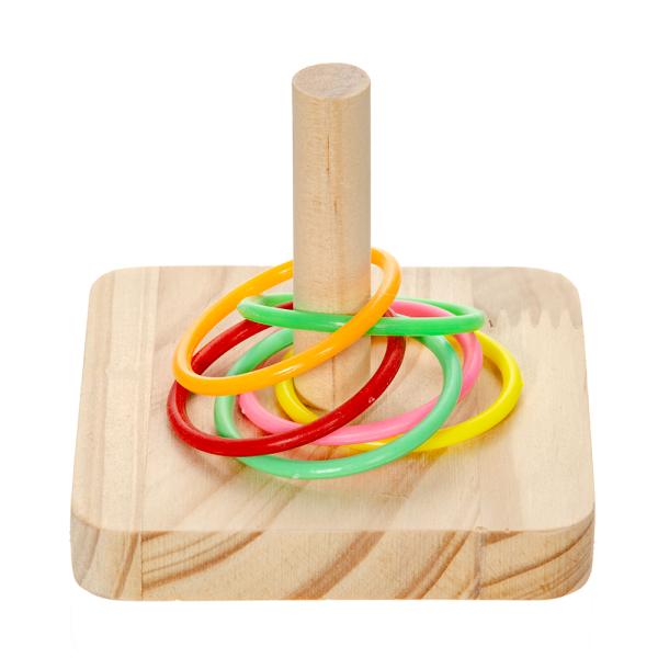 メーカー：fuu 4573298447452　ｆｕｕ　小動物のおもちゃ　なげわ　しかく　鳥類　小鳥　鳥　インコ　オカメインコ　セキセイインコ　文鳥　フクロウ　小動物用品　小動物用　うさぎ　ハムスター　ハリネズミ　チンチラ　リス　デグー　ネズ...