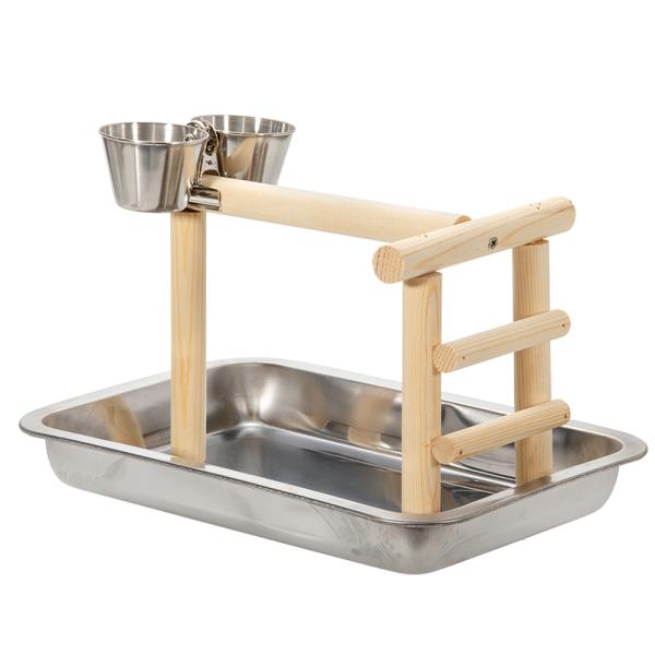 メーカー：fuu 4573298447476　ｆｕｕ　バードアスレチック　ｍｉｎｉ　鳥類　小鳥　鳥　インコ　オカメインコ　セキセイインコ　文鳥　フクロウ　鳥籠　鳥かご　ケージ　鳥ケージ　アスレチック　運動　ストレス解消　遊び　ナチュラルウッ...