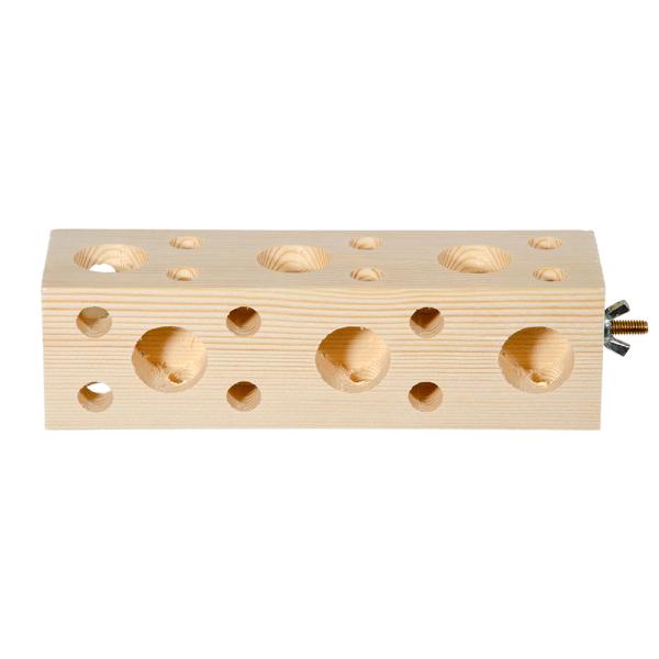 メーカー：fuu 4573298447650　ｆｕｕ　鳥・小動物のかじれる木製ステップ　チーズ　鳥類　小鳥　鳥　インコ　オカメインコ　セキセイインコ　文鳥　フクロウ　小動物用品　小動物用　うさぎ　ハムスター　ハリネズミ　チンチラ　リス　デグ...