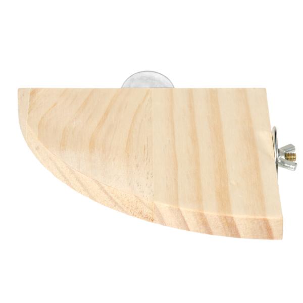 メーカー：fuu 4573298447964　fuu　木製コーナーステップ　中　鳥類　小鳥　鳥　インコ　オカメインコ　セキセイインコ　文鳥　フクロウ　小動物用品　小動物用　うさぎ　ハムスター　ハリネズミ　チンチラ　リス　デグー　ネズミ　ステ...