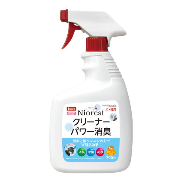 メーカー：マルカン メーカー画像　マルカン　ニオレスト　クリーナー　パワー消臭　７００ｍｌ　4906456579632　ペット用　犬用品　犬用　犬　いぬ　イヌ　ドッグ　dog　猫用品　猫用　猫　ねこ　ネコ　キャット　cat　消臭　除菌　洗浄...
