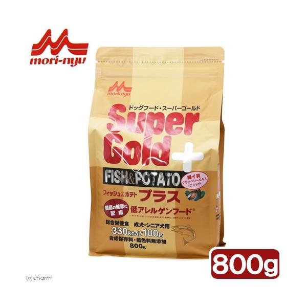 他サイト： ドッグフード　森乳　スーパーゴールド　フィッシュ＆ポテト　プラス　関節ケア用　８００ｇの商品画像