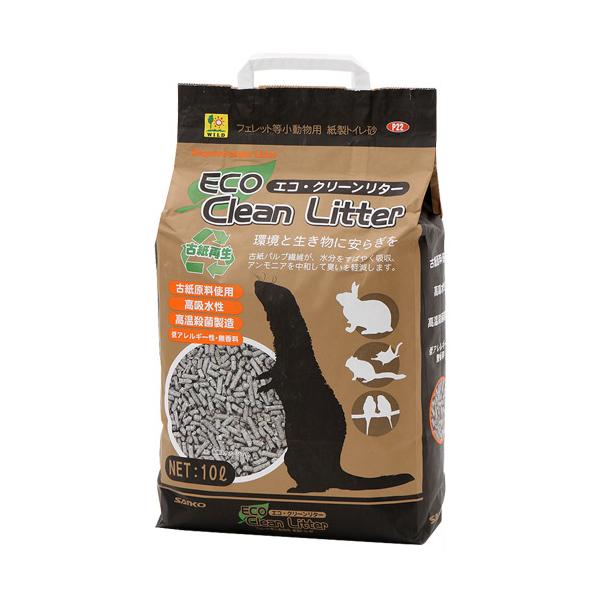 メーカー：三晃商会 三晃商会　ＳＡＮＫＯ　エコ　クリーンリター　１０Ｌ　4976285252204　20171013　ＹＭＹＭ　トイレ砂　小動物トイレ　イレ・砂浴び場　トイレ　砂浴び場　無香料　フェレット　うさぎ　モルモット　ハムスター　小...