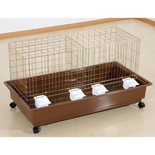 メーカー：ジービー 4963065031081　ジービー　鳥用ケージ　ラブリーコッコ　イエローメッキ　鳥用　鳥籠　鳥篭　篭　籠　かご　カゴ　ケージ　ゲージ　飼育ケージ　飼育ゲージ　飼育カゴ　飼育篭　飼育籠　金網　飼育容器　小屋　止まり木　シ...