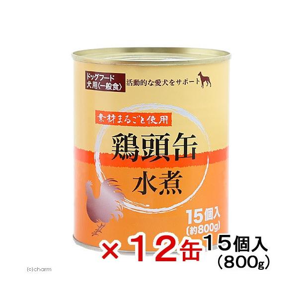 ペッツバリュー 鶏頭水煮 800g 12缶 : チャーム charm ヤフー店