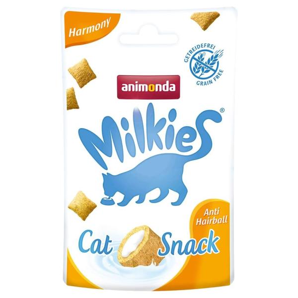 アニモンダ　猫用　ミルキース　クランキービッツ　ハーモニー　毛玉ケア　３０ｇ