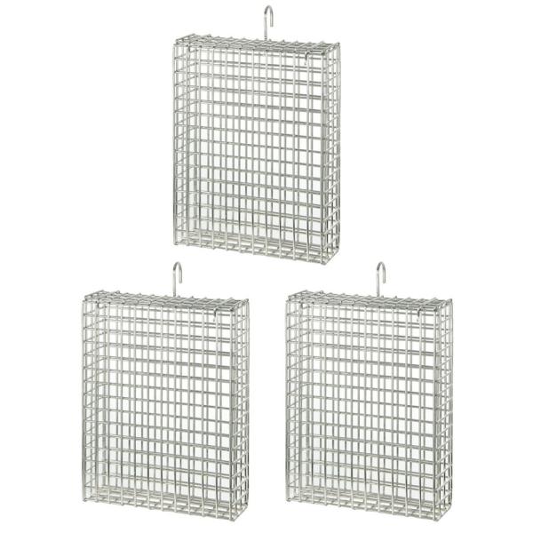 Leaf Corp ビカクシダ ステンレスバスケット 3個 : チャーム charm