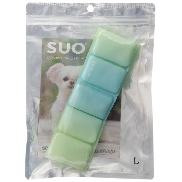 メーカー：SUO ＳＵＯ　２５６ＩＣＥ　ＳＵＯバンド　Ｌ　ピスタチオグリーン　4573513078935　20230720　y23m07　Y.K.　犬　いぬ　犬用　いぬ用　ドッグ　dog　犬用品　用品　夏物　涼感　冷感　冷たい　保冷　保冷用...