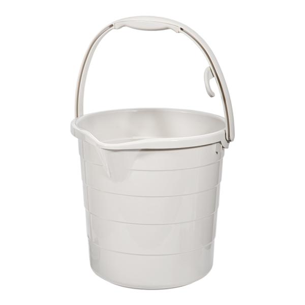 メーカー：平和工業 ピジョンバケツ　ミルクティベージュ　１０L　4907556253804　20240208　y24ｍ02　akst　バケツ　水汲み　水替え　メンテナンス　アクア　アクアリウム　テラリウム　手入れ　掃除　足し水　水やり　肥料...