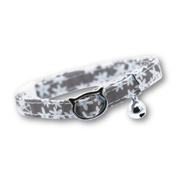 メーカー：ドギーマン メーカー画像　4976555884944　猫　首輪　キャティーマン　ル　コリエ　メヌエット　モード　フラワーシャワー　LCM408　ネコ　ねこ用　猫用　愛猫　愛猫用　CAT　猫用品　ねこ用品　愛猫用品　用品　花　淡い　...