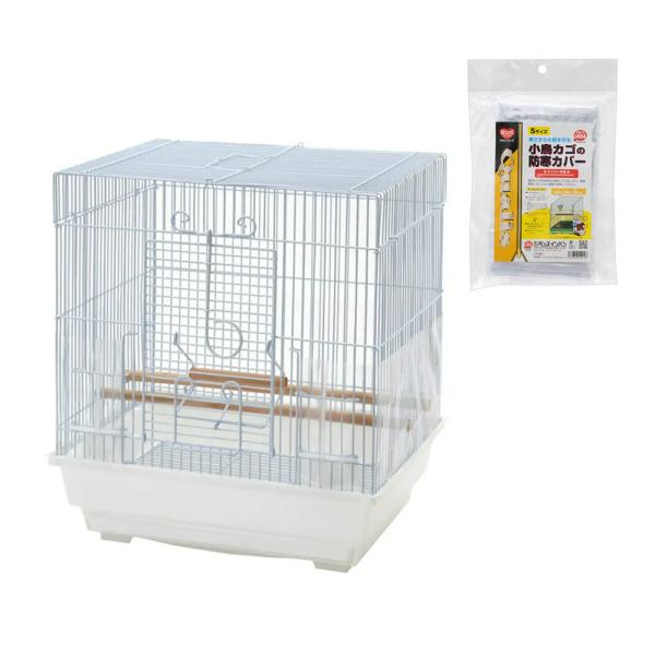 メーカー：ペッズイシバシ クオリス　ＢＩＲＤ　ＣＡＧＥ　Ｑ−１０１　4970620020046　小動物　鳥　手のり　鳥用ゲージ　ケージ　鳥かご　セキセイインコ　文鳥　巣引き　開閉扉　防散ガード付き　ペッズイシバシ　手のりパーチ付き　パーチ付...