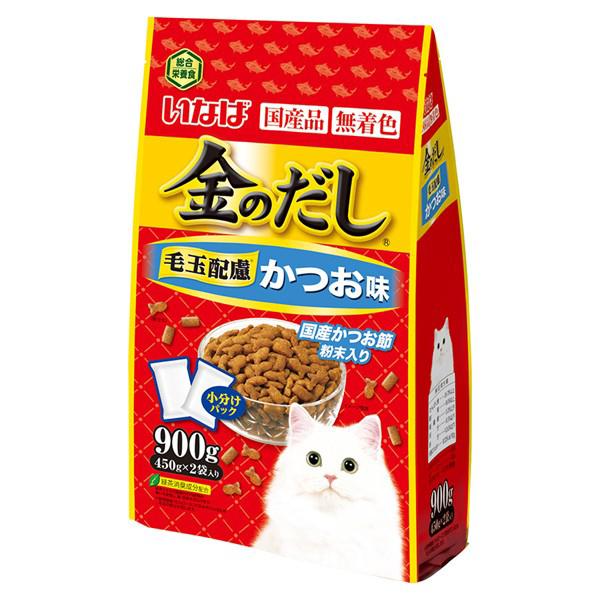 金のだし キャットフード いなば 金のだし ドライ かつお味 900g
