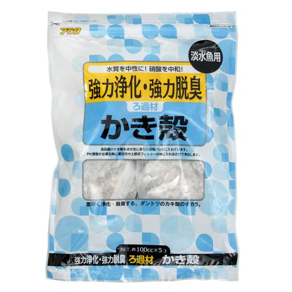 メーカー：アラタ アラタ　ろ過材　かき殻　(約100cc×4個)　アクアリウム用品　アクアリウム　アクア　アクア用品　ろ材　吸着　脱臭　淡水魚用　淡水魚　観賞魚　熱帯魚　メダカ　金魚　魚　グッピー　テトラ　ネオンテトラ　小型魚　水槽　メンテ...